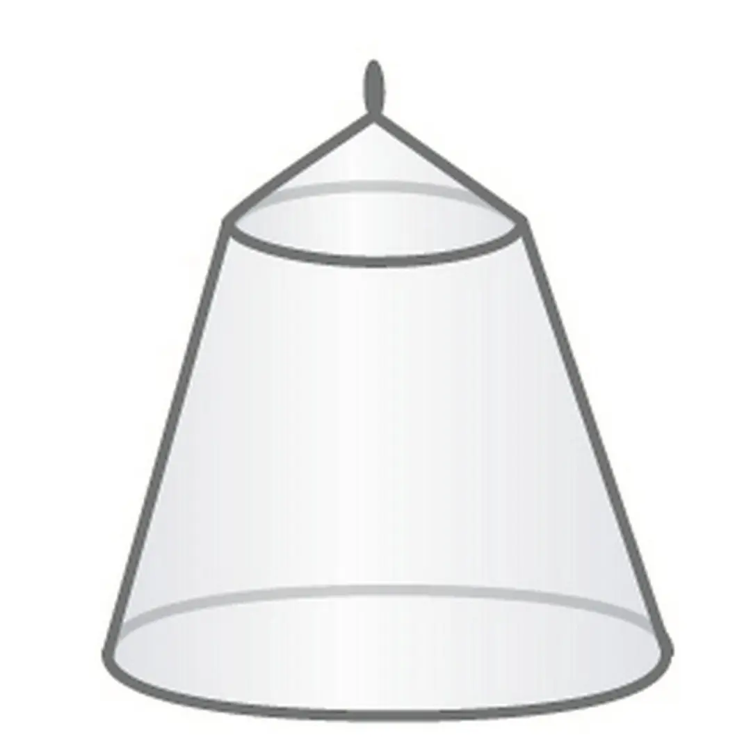 TravelSafe Pyramide Muskietennet 1-2 Persoons - Wit - afbeelding 4 van 6