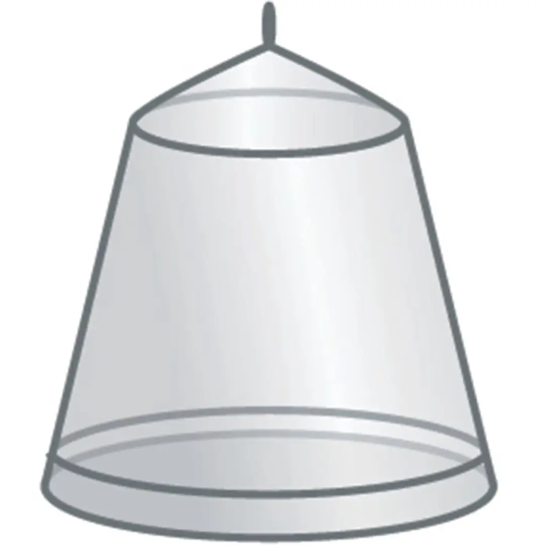 TravelSafe Pyramide Muskietennet 1-2 Persoons - Wit - afbeelding 5 van 6
