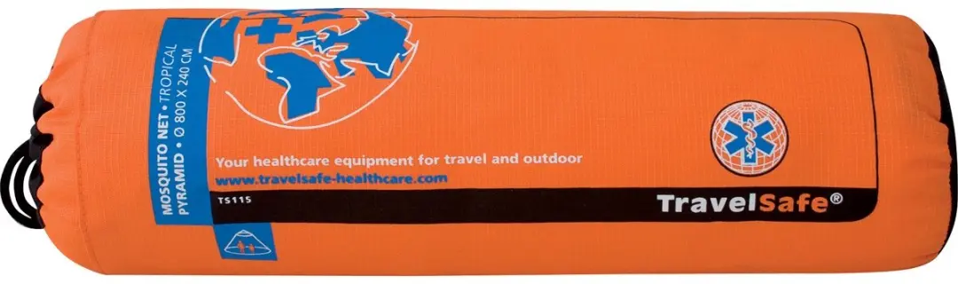 TravelSafe Pyramide Muskietennet 1-2 Persoons - Wit - afbeelding 6 van 6
