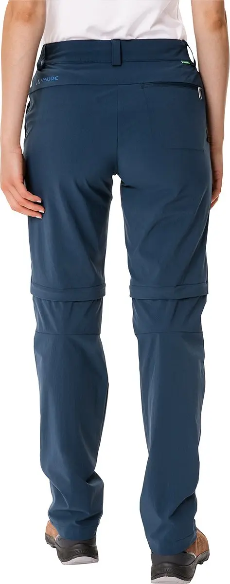 Vaude Farley Stretch Zip-Off II Damesbroek - Dark Sea 42 - afbeelding 3 van 6