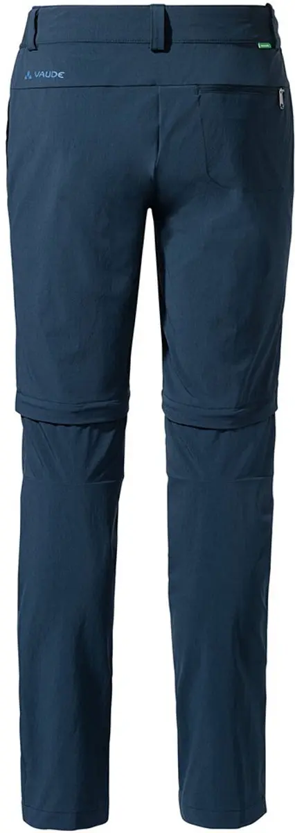 Vaude Farley Stretch Zip-Off II Damesbroek - Dark Sea 42 - afbeelding 2 van 6