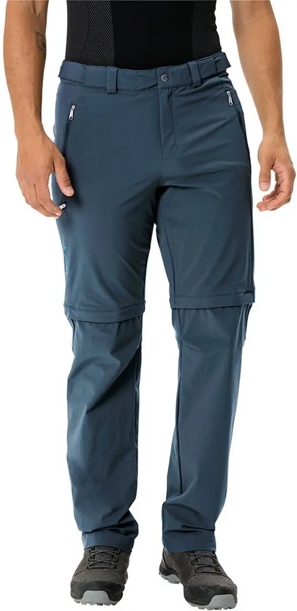 Vaude Farley Stretch Iii Converteerbare Broek Blauw 48 / Short Man
