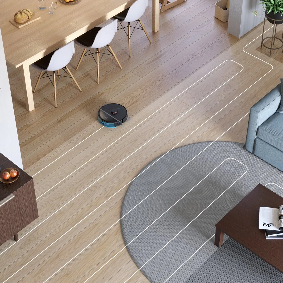 Philips HomeRun Aqua XU3000/01 Robotstofzuiger - Zwart