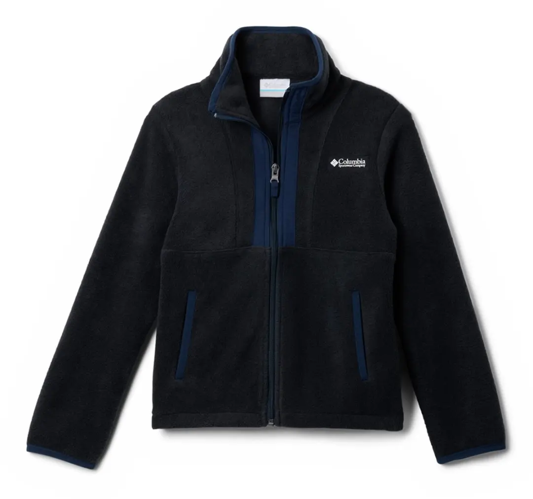 Columbia Back Bowl™ Ii Fleece Met Volledige Rits Zwart 8 Years Jongens,Meisjes