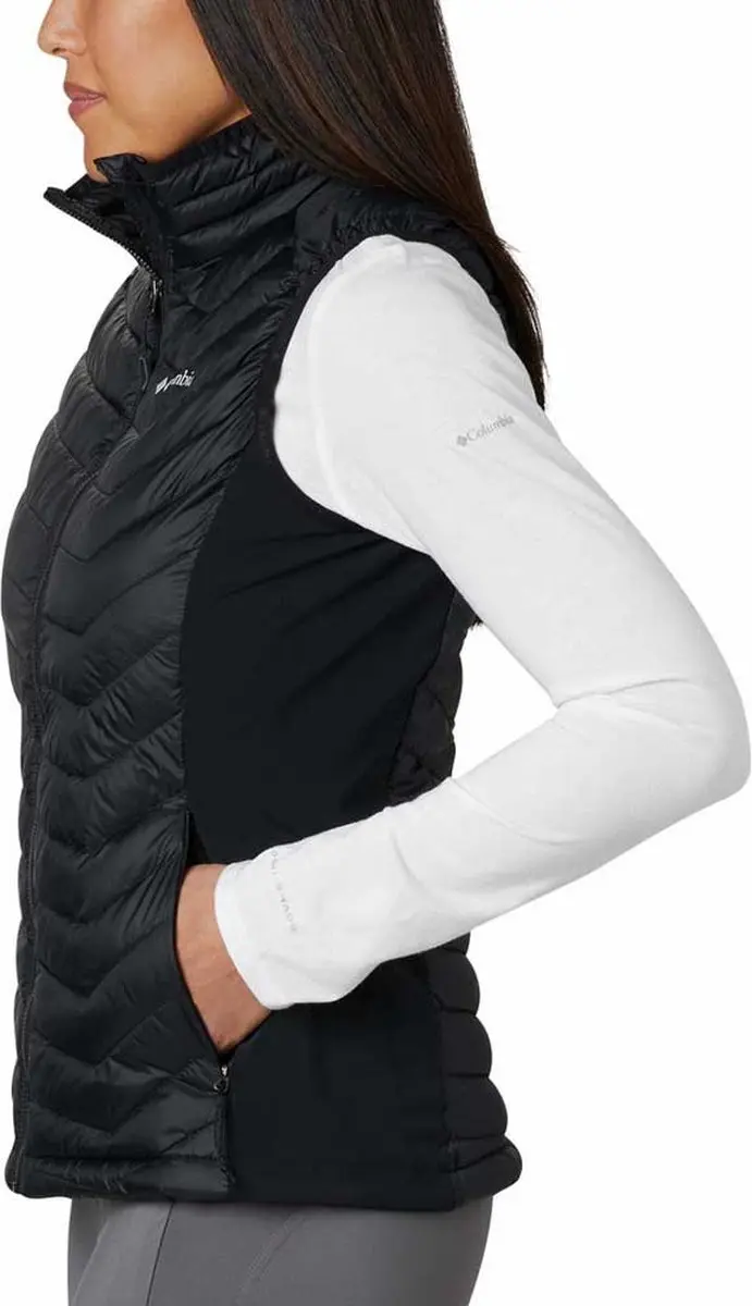 Columbia Powder Pass Dames Bodywarmer - Zwart - XS - afbeelding 2 van 6