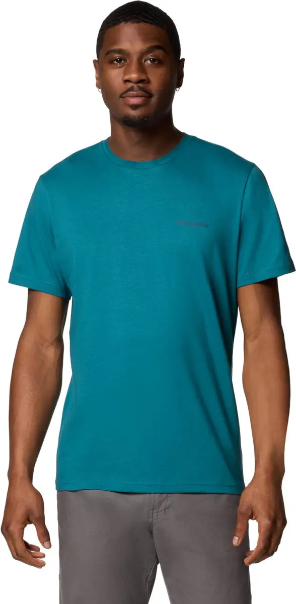 Columbia Rapid Ridge Back Graphic Tee II, Mannen, Groen, T-shirt, maat: M