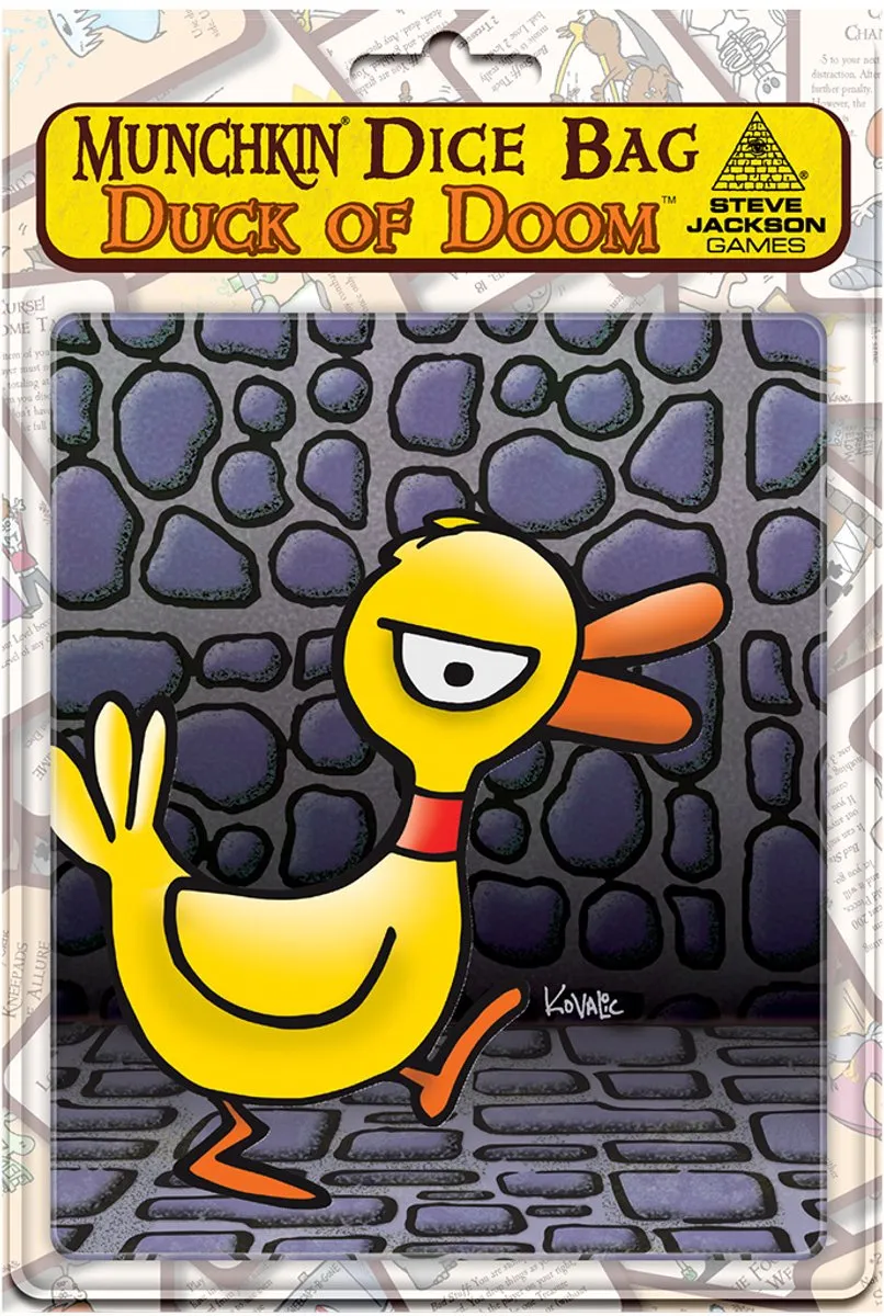 Steve Jackson Games Munchkin Dice Bag Duck of Doom