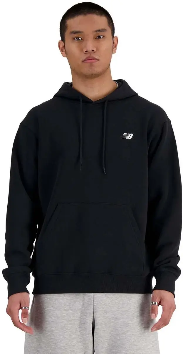 New Balance Sport Essentials Fleece Hoodie Heren - Zwart - afbeelding 6 van 6