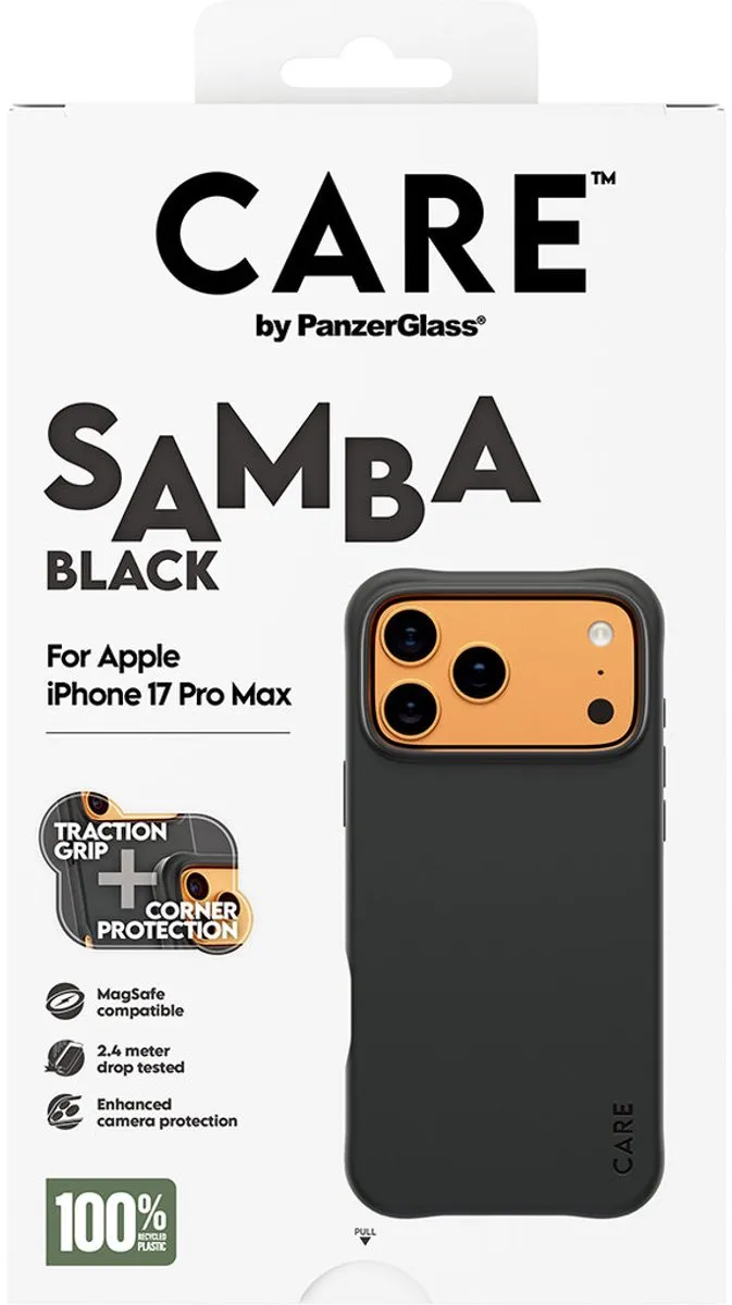PanzerGlass MagSafe Hoes iPhone 17 Pro Max - 5715685027109 - Zwart - afbeelding 6 van 6