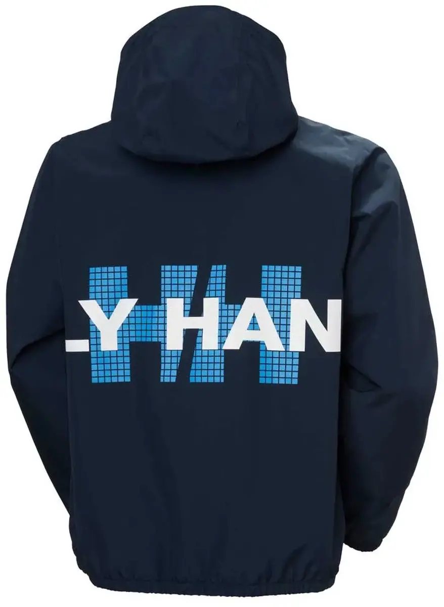 Helly Hansen Core Graphic Regenjas Blauw L Man - afbeelding 4 van 4