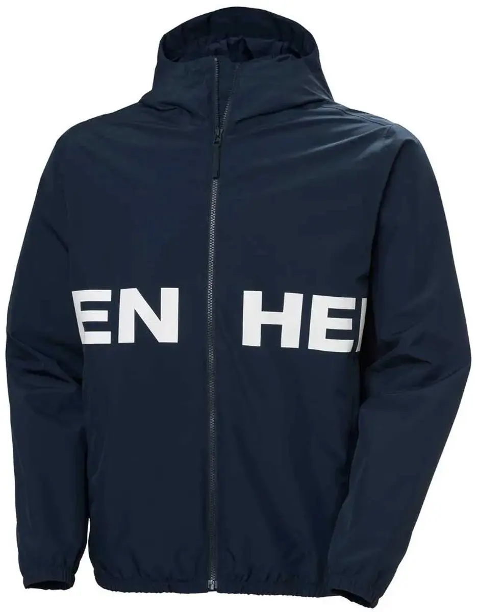 Helly Hansen Core Graphic Regenjas Blauw L Man - afbeelding 3 van 4