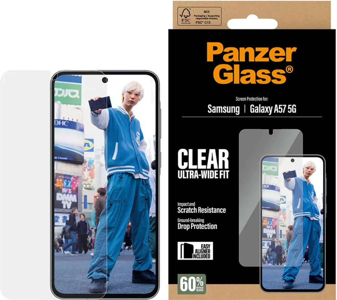 PanzerGlass Samsung Galaxy A57 5G Ultra-Wide Glas - PG32082