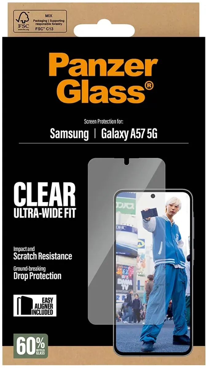 PanzerGlass Samsung Galaxy A57 5G Ultra-Wide Glas - PG32082