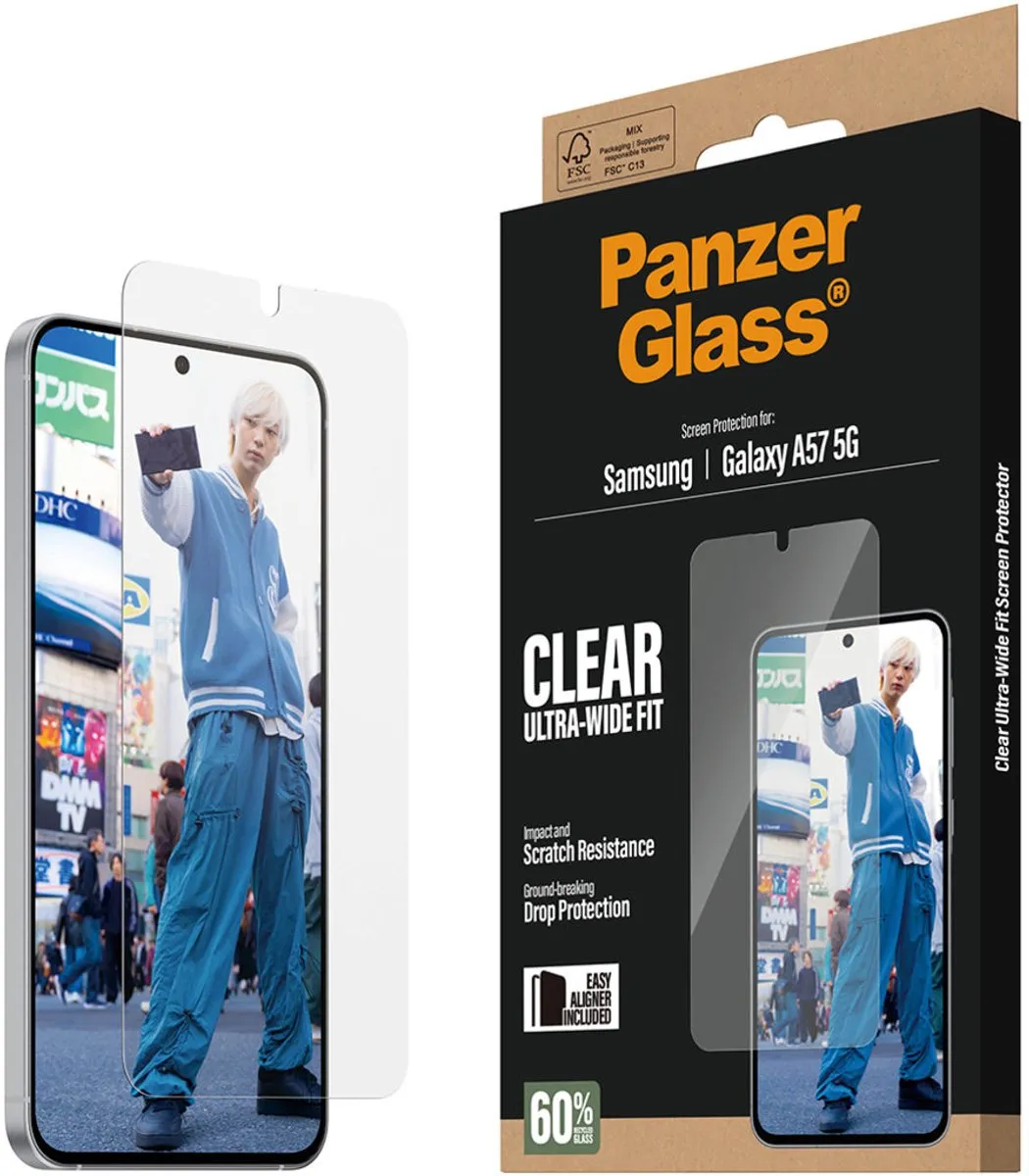 PanzerGlass Samsung Galaxy A57 5G Ultra-Wide Glas - PG32082