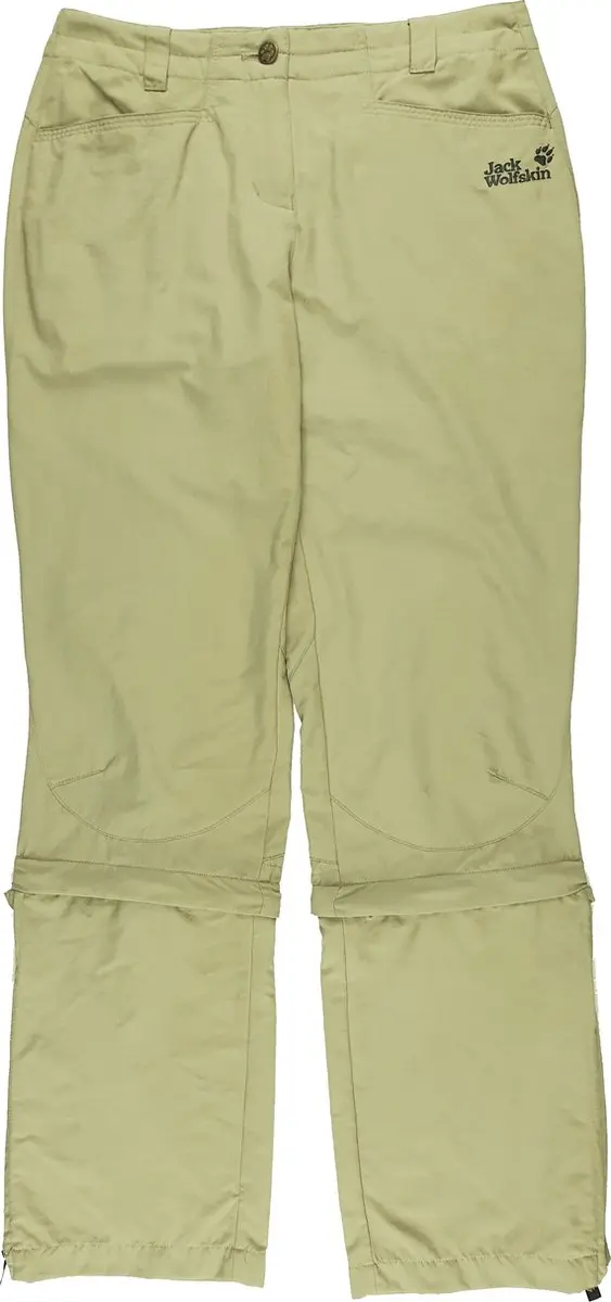 Jack Wolfskin Dames Mosquito Zip Away Afritsbroek Nutshell Maat 42