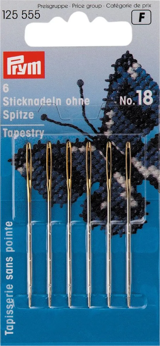 Prym Borduurnaalden No. 18 - 6 Stuks