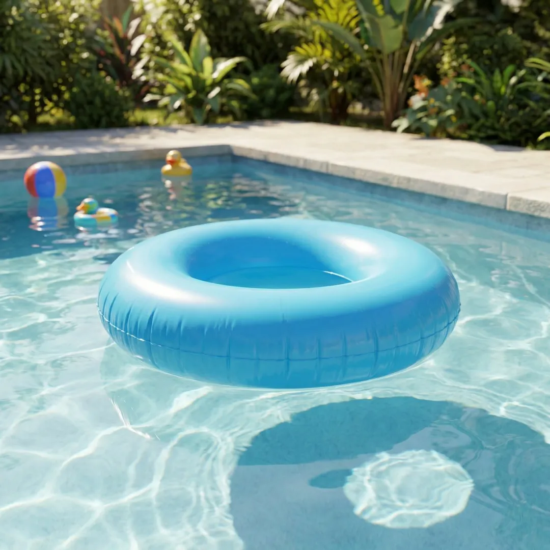 Eddy Toys Zwemring Ø90cm - Blauw