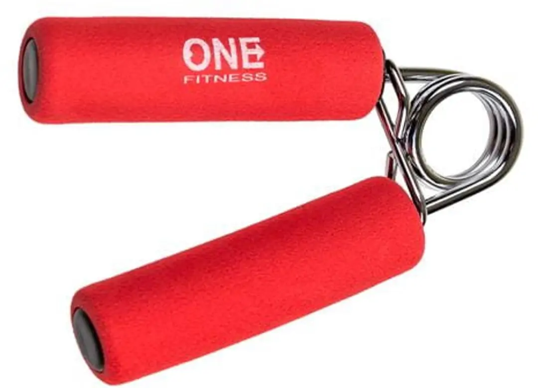 HMS ONE FITNESS PZ03 Handtrainer - Zacht - Verstelbare Handgreep - Cyaan - afbeelding 2 van 4
