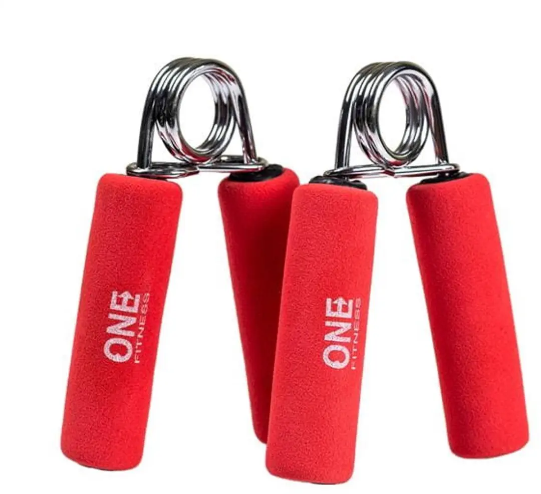 HMS ONE FITNESS PZ03 Handtrainer - Zacht - Verstelbare Handgreep - Cyaan - afbeelding 3 van 4