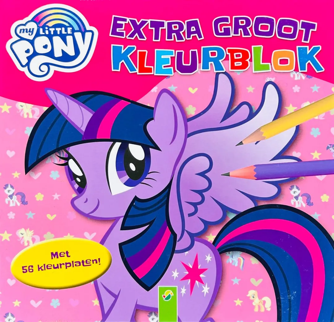 My Little Pony Extra Groot Kleurblok