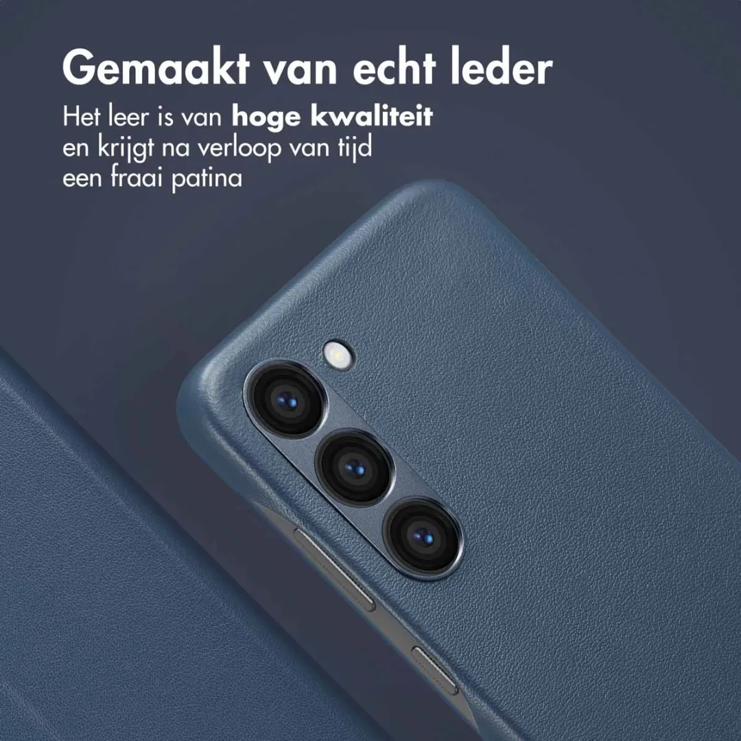 Accezz Hoesje Samsung Galaxy S23 Bookcase 2-in-1 Nightfall Blue - 3 Pasjes