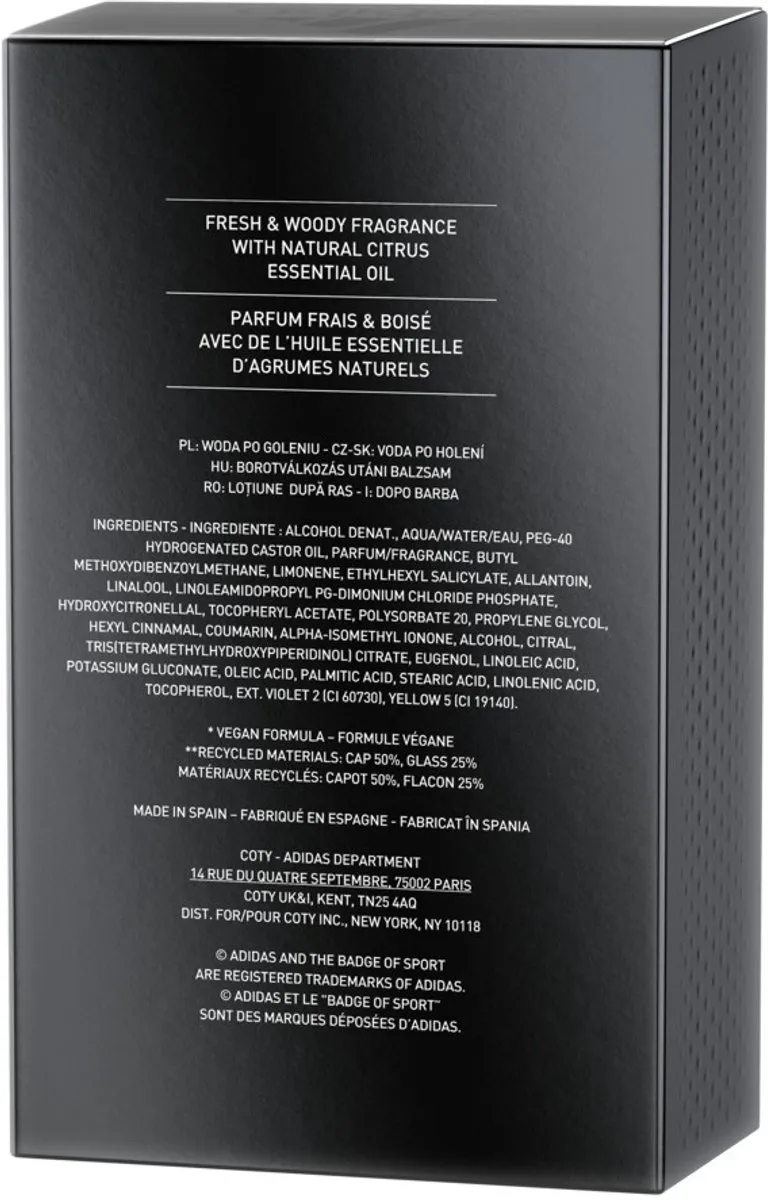 Adidas Aftershave Dynamic Pulse 100ml