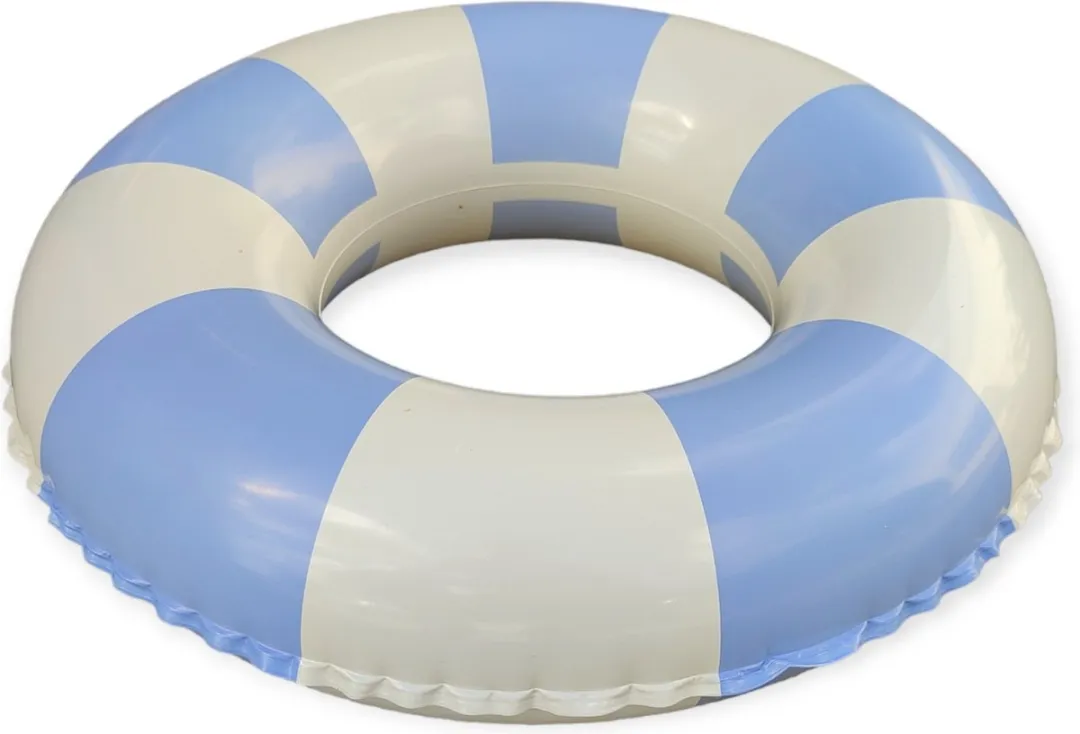 Jobber Toys Zwemband - Blauw/Wit Ø70cm