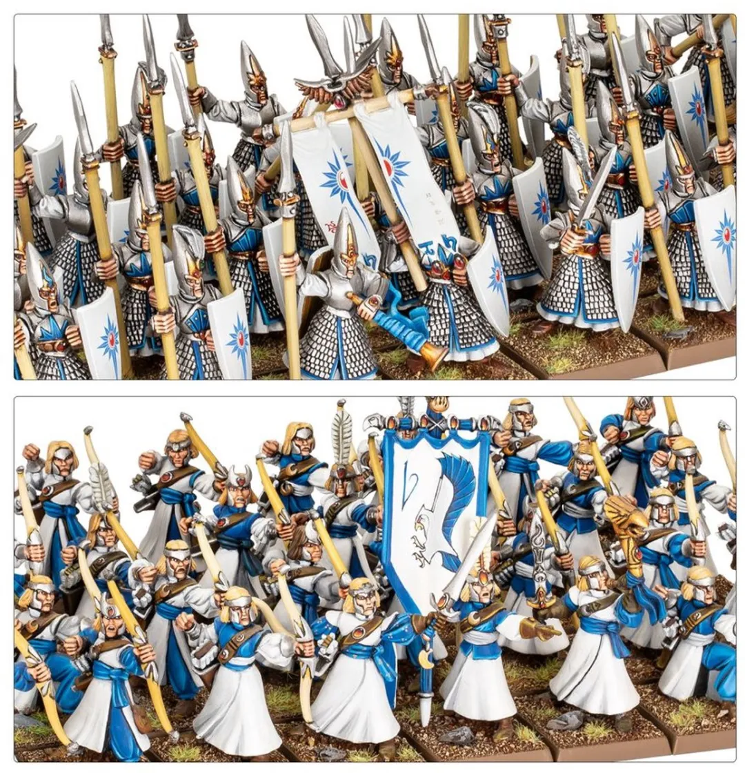 Games Workshop High Elf Realms Battalion - 66 Onderdelen
