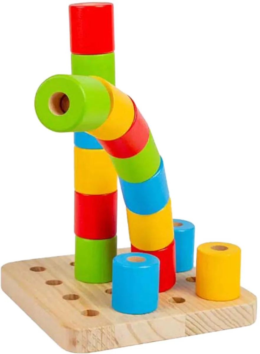BIGJIGS Houten Wankel-pinnenbord 37007