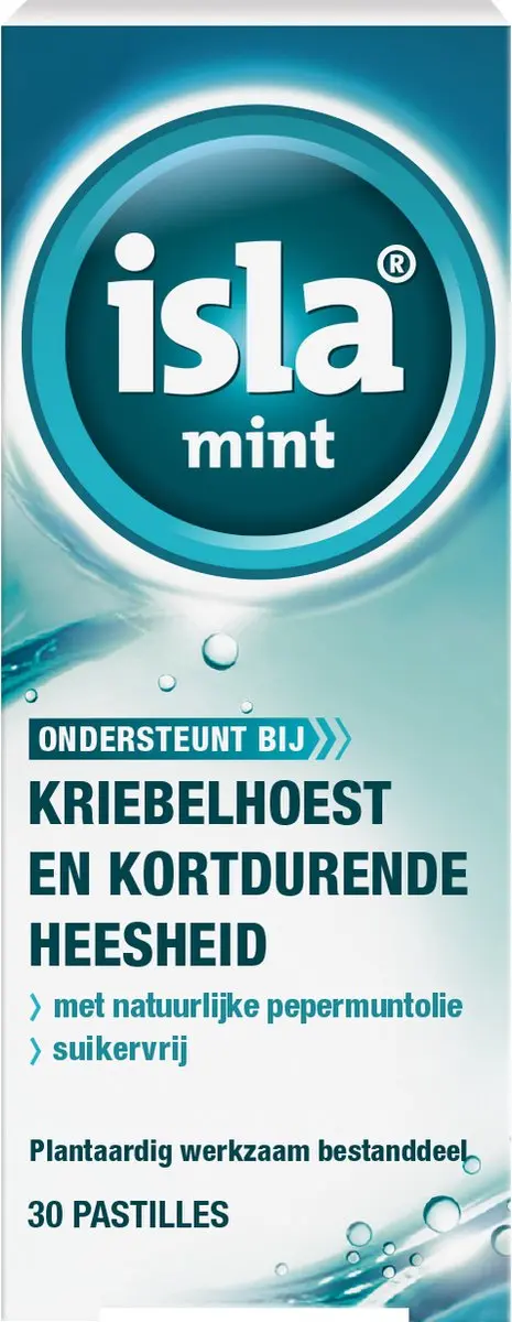 Isla Mint Keelpastilles 30 stuks - afbeelding 6 van 6