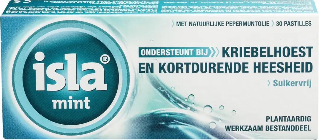 Isla Mint Keelpastilles 30 stuks - afbeelding 5 van 6