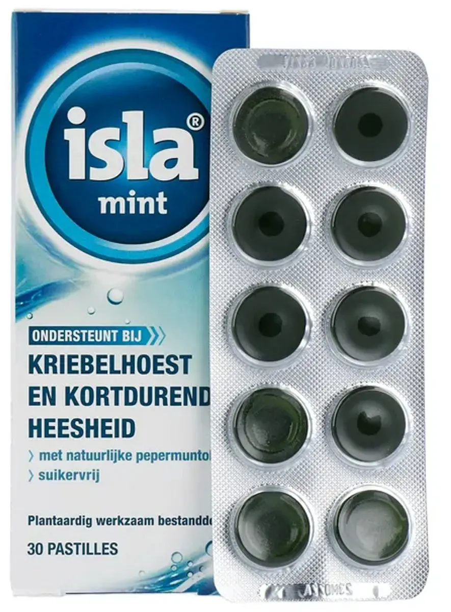 Isla Mint Keelpastilles 30 stuks - afbeelding 2 van 6
