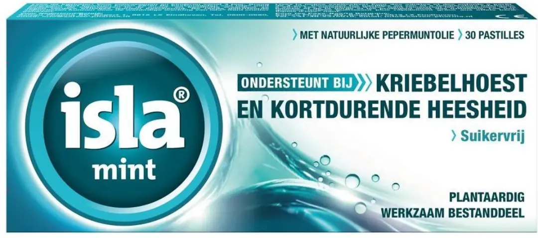 Isla Mint Keelpastilles 30 stuks - afbeelding 4 van 6