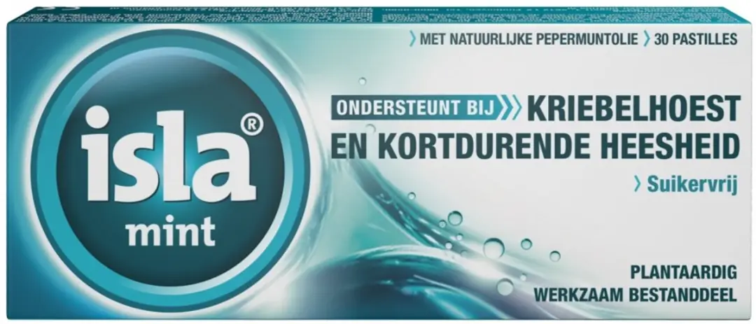 Isla Mint Keelpastilles 30 stuks - afbeelding 3 van 6