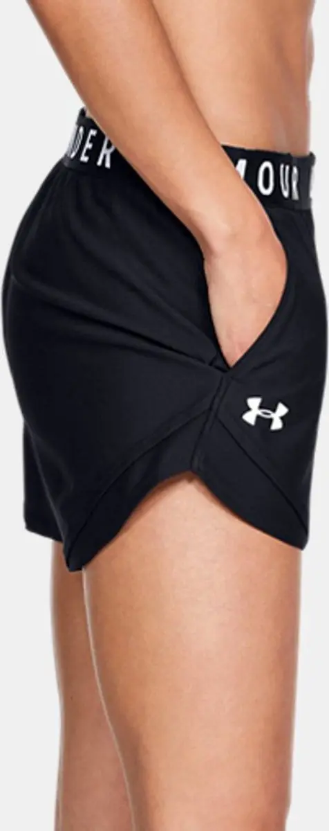Under Armour Play Up 3.0 Dames Short - Zwart - afbeelding 2 van 6
