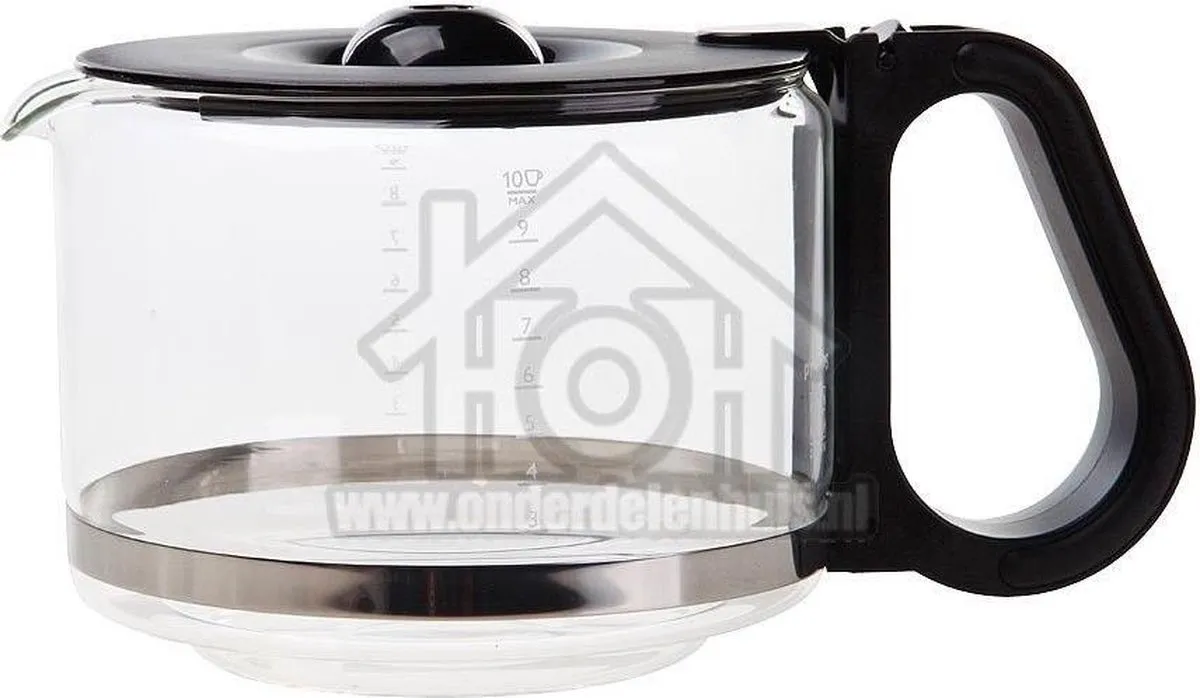 Philips Koffiekan 10 Koppen HD7761/00 - Zwart