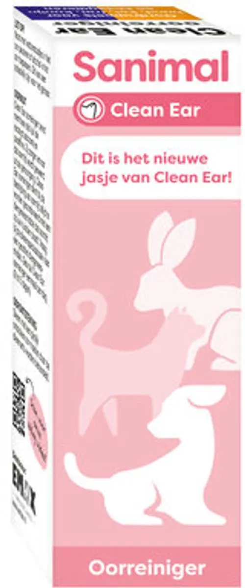 Sanimal Clean Ear Oorreiniger 60ml - afbeelding 5 van 6