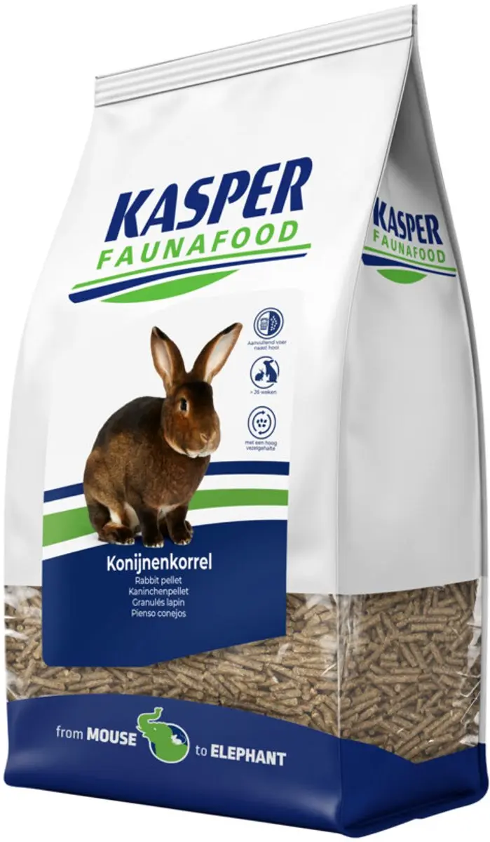 Kasper Faunafood Konijnenkorrel - 4 kg - afbeelding 3 van 4