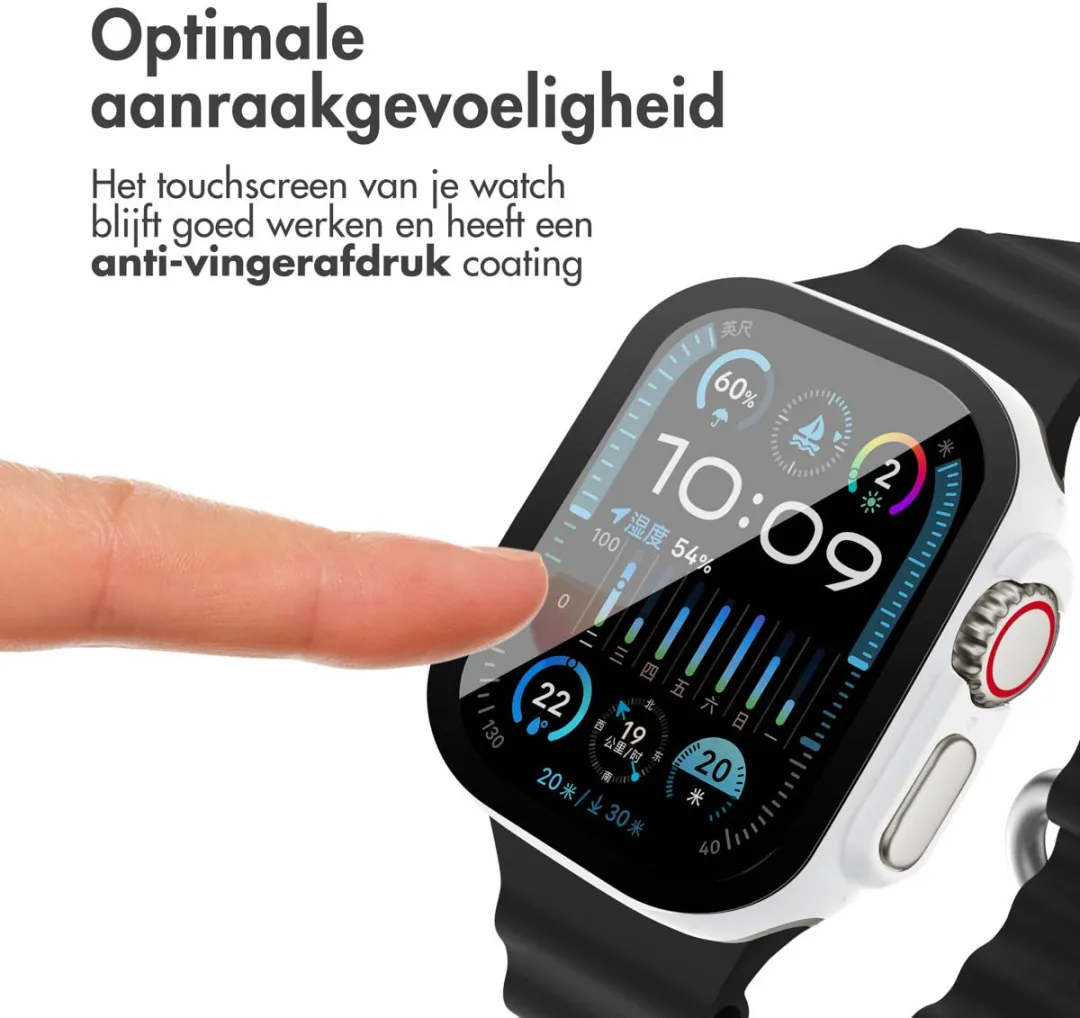 Imoshion Screen Protector Apple Watch Ultra 49mm - Wit