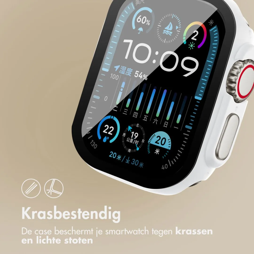 Imoshion Screen Protector Apple Watch Ultra 49mm - Wit