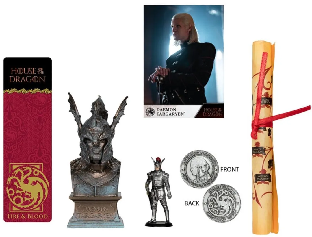McFarlane Toys House of the Dragon Daemon Targaryen Mini-Figuur - Multicolor