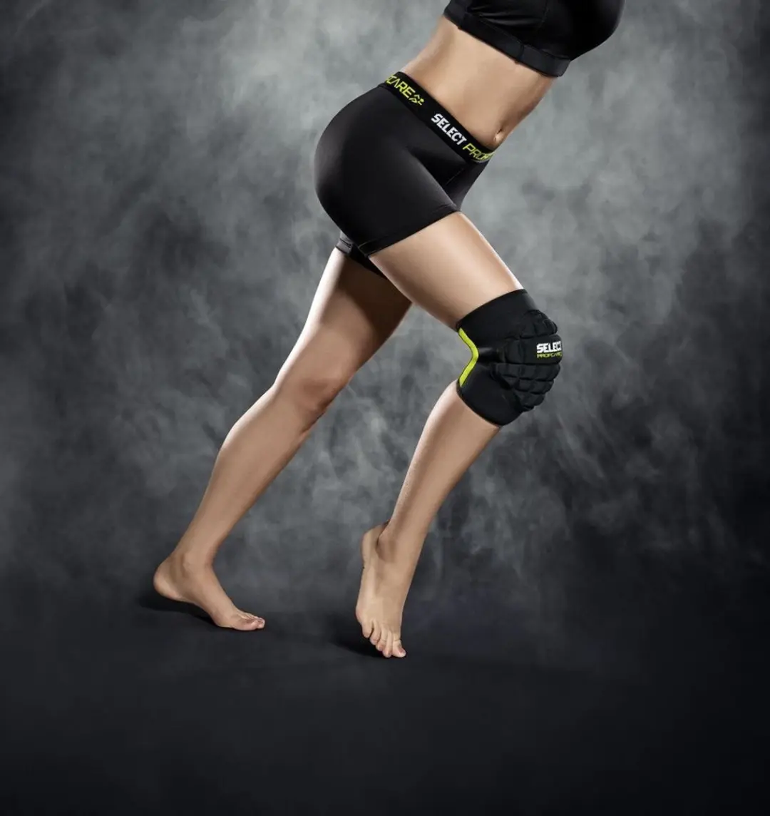 Select Dames Kniebrace 6202W - Zwart - afbeelding 2 van 3