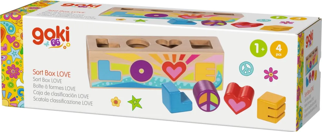 Goki Sort Box Multicolor - 58363 - afbeelding 6 van 6