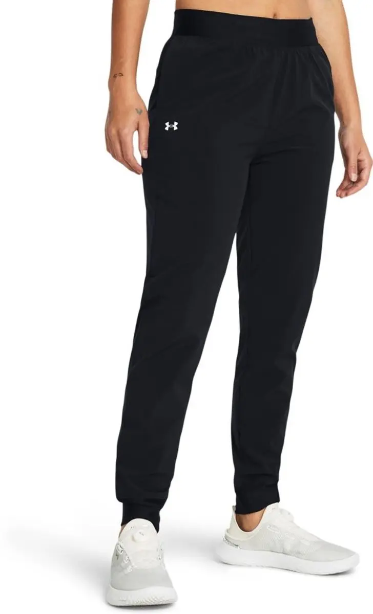 Under Armour ArmourSport High Rise Woven Broek - Zwart - afbeelding 2 van 6