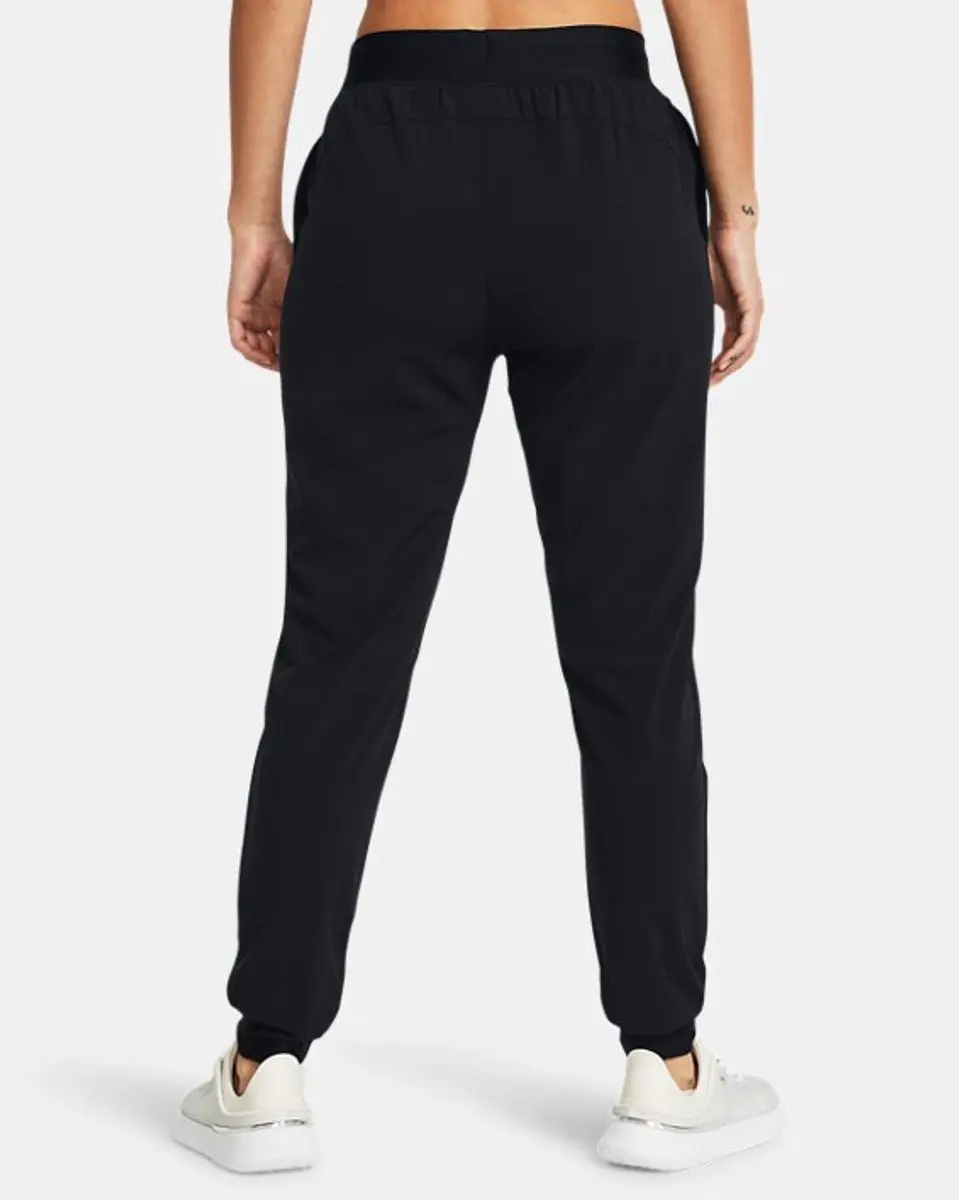Under Armour ArmourSport High Rise Woven Broek - Zwart - afbeelding 5 van 6
