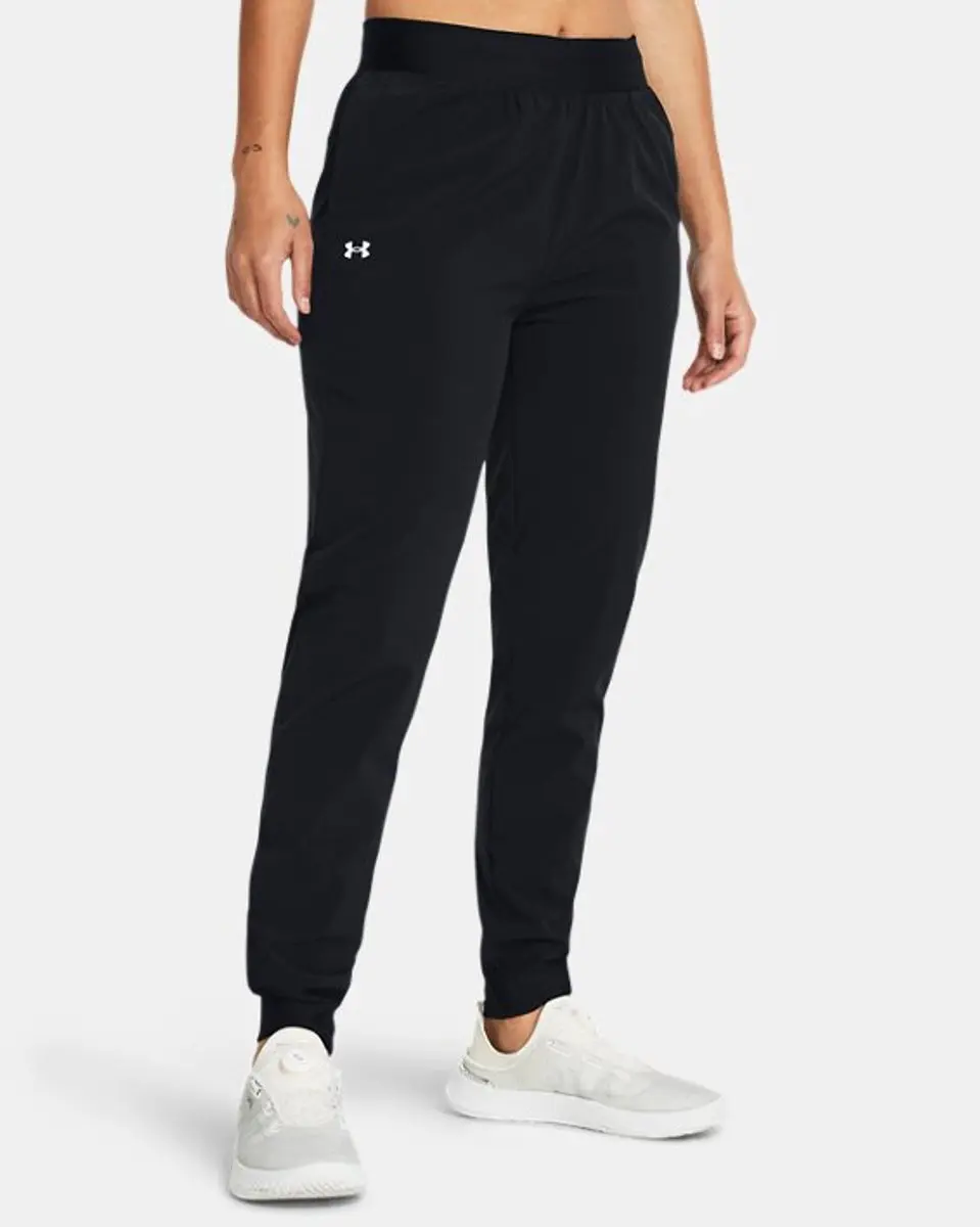 Under Armour ArmourSport High Rise Woven Broek - Zwart - afbeelding 4 van 6