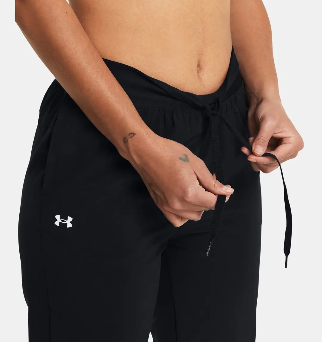 Under Armour ArmourSport High Rise Woven Broek - Zwart - afbeelding 3 van 6