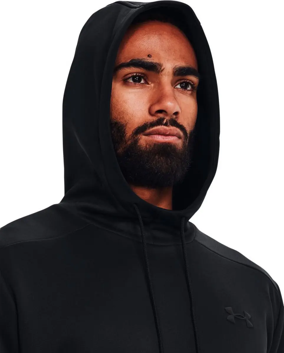 Under Armour Rival Fleece Logo Hoodie - Zwart - M - afbeelding 5 van 6