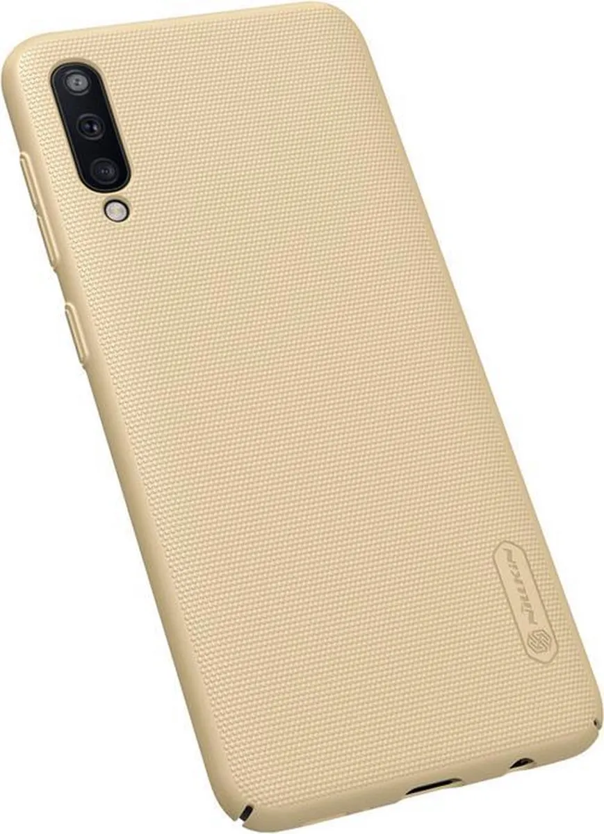 Nillkin Frosted Shield Hoesje Samsung Galaxy A50 - Goud - afbeelding 3 van 3