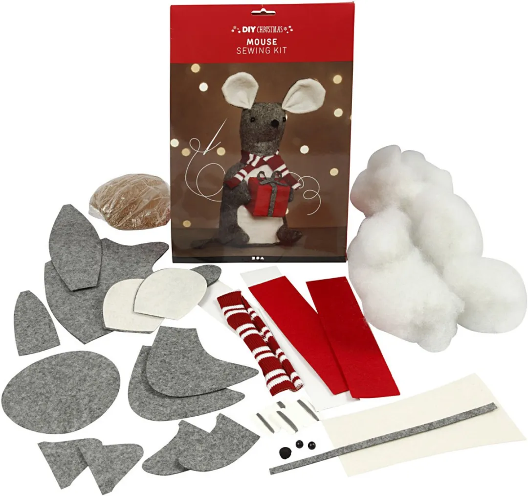 Creativ Company DIY Kerstmuis 30cm